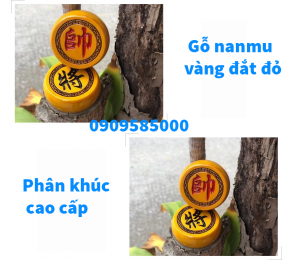 Cờ tướng gỗ nanmu vàng siêu quý hiếm (hàng giới hạn số lượng)